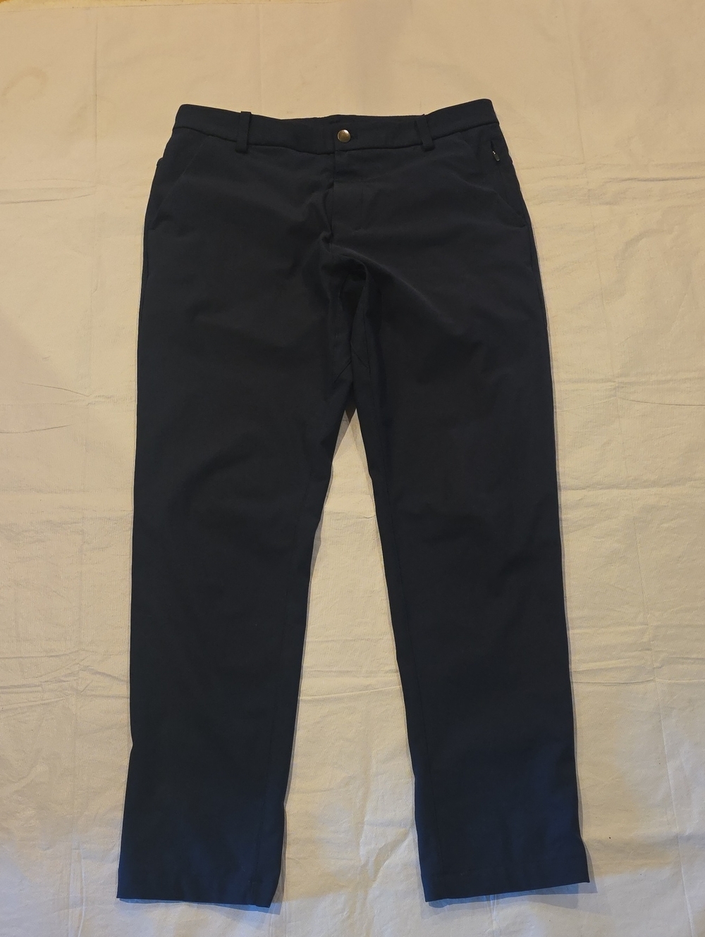 Lululemon Men's Commission Classic Fit Pant Warpstreme Navy 32 LM5710S